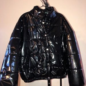 Black Puffer Jacket | Wild Fable